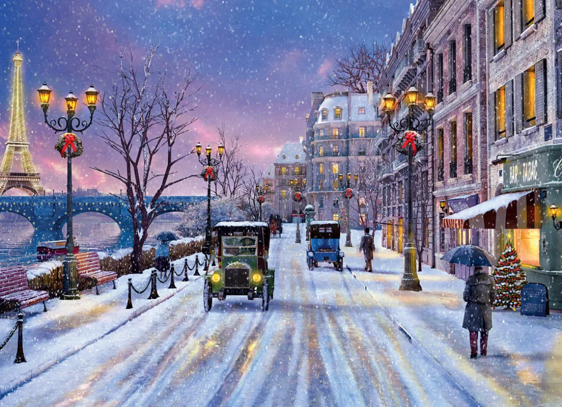 Eurographics – Christmas Eve in Paris 1000 Piece Puzzle