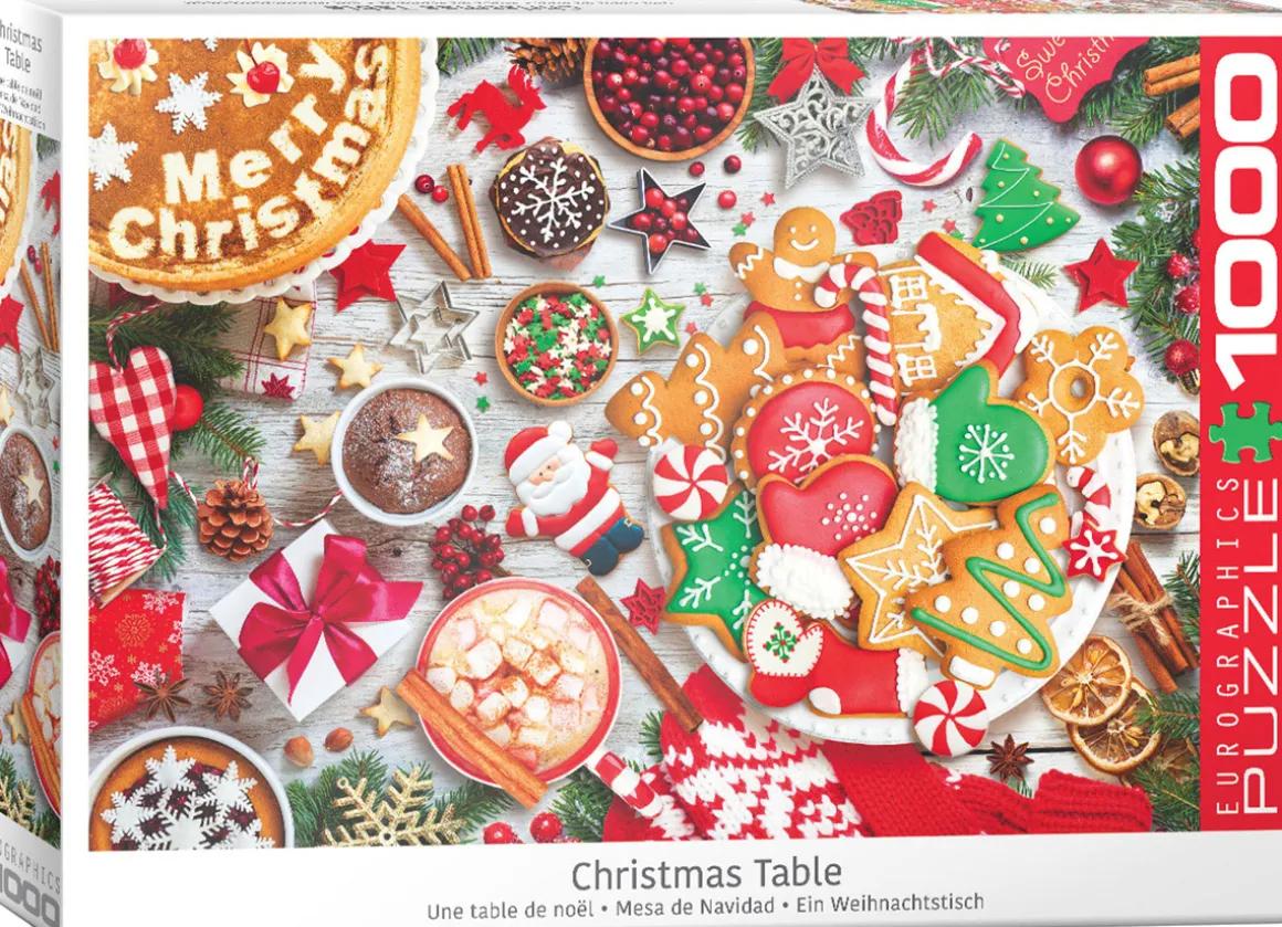 Eurographics – Christmas Table 1000 Piece Puzzle