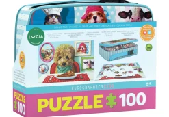 Eurographics – Dinner Time Lunch Bag and 100 Piece Puzzle
