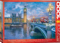 Eurographics – Dominic Davison – Christmas Eve in London 1000 Piece Puzzle