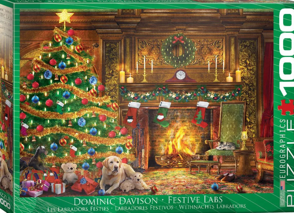 Eurographics – Festive Labs 1000 Piece Puzzle