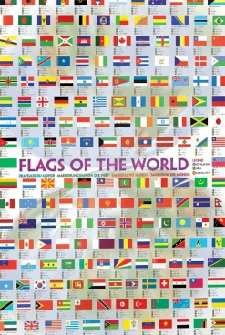Eurographics – Flags of the World 1000 Piece Puzzle
