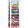 Eurographics – Fluffy Cat on Pillows Panoramic 1000 Piece Puzzle