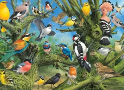 Eurographics – Garden Birds, Jardin 1000 Piece Puzzle