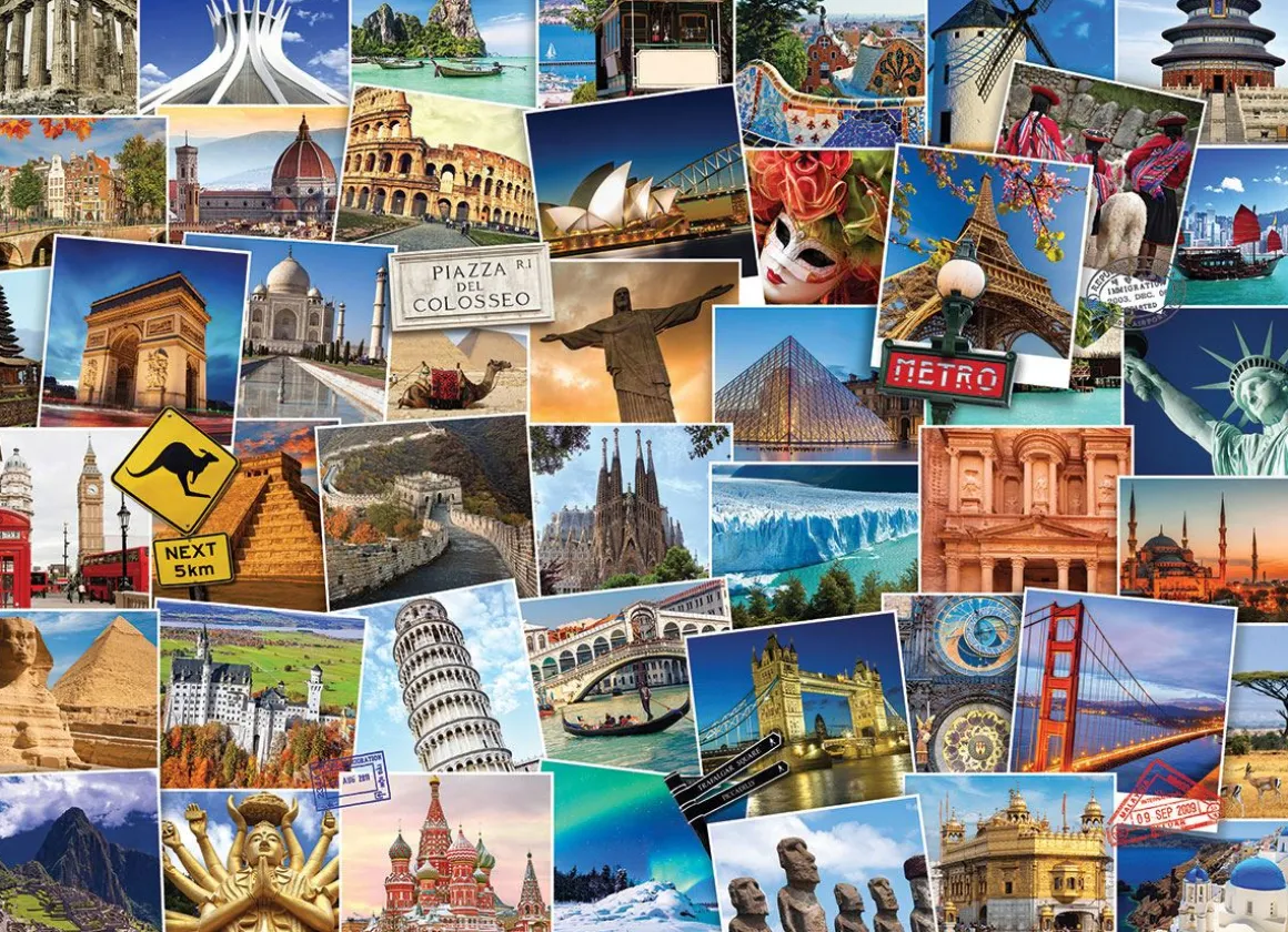 Eurographics – Globetrotter World 1000 Piece Puzzle
