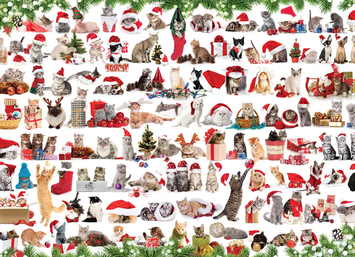 Eurographics – Holiday Cats 1000 Piece Puzzle