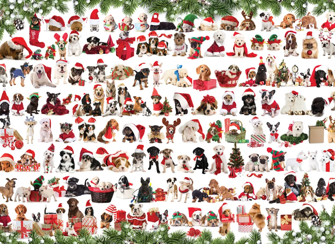 Eurographics – Holiday Dogs 1000 Piece Puzzle