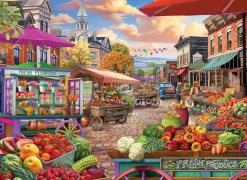 Eurographics – Main Street Market 500 Large Piece Puzzle