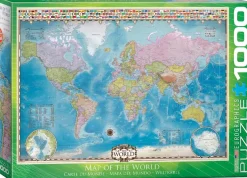 Eurographics – Map of the World 1000 Piece Puzzle