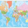 Eurographics – Map of the World (2) 1000 Piece Puzzle