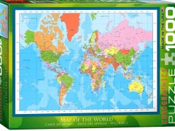 Eurographics – Map of the World (2) 1000 Piece Puzzle
