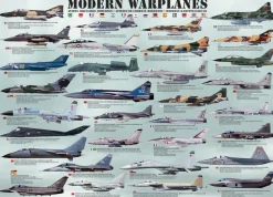 Eurographics – Modern Warplanes 1000 Piece Puzzle