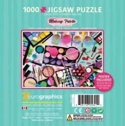 Eurographics – Puzzle in a Tin – Makeup Palette 1000 Piece Puzzle