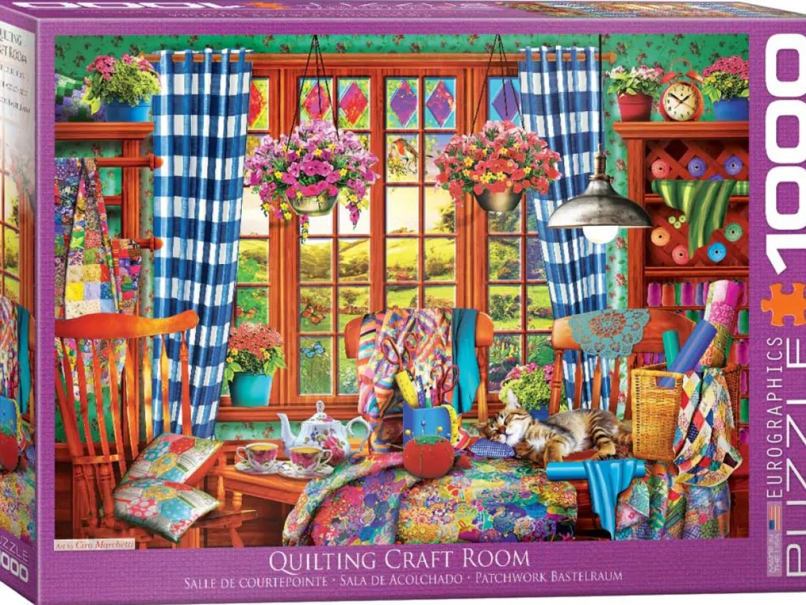 Eurographics – Quilting Craft Room 1000 Piece Puzzle