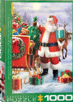 Eurographics – Santa with Sled 1000 Piece Puzzle