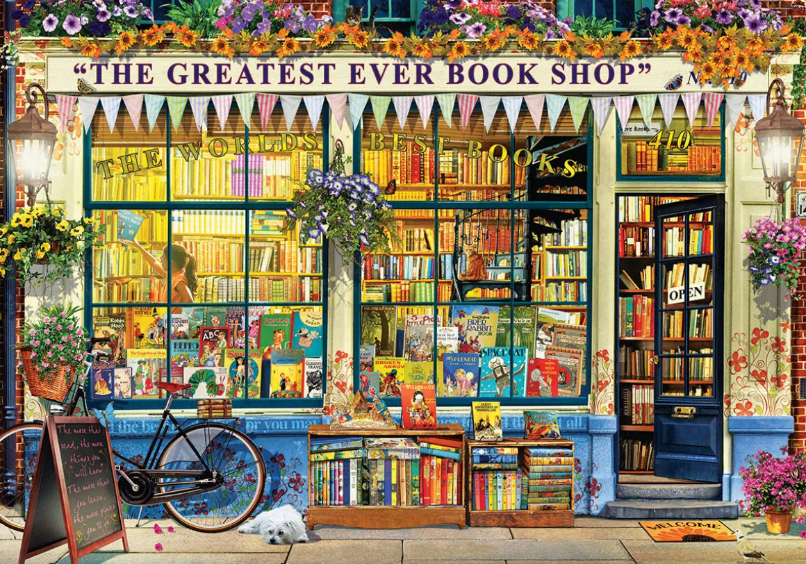 Eurographics – The Greatest Ever Book Shop 1000 Piece Puzzle
