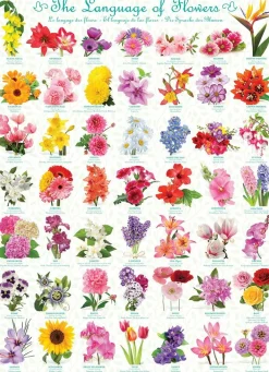 Eurographics – The Language of Flowers 1000 Piece Puzzle