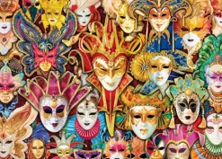 Eurographics – Venetian Masks 1000 Piece Puzzle