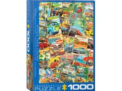 Eurographics – Vintage Travel Collage 1000 Piece Puzzle