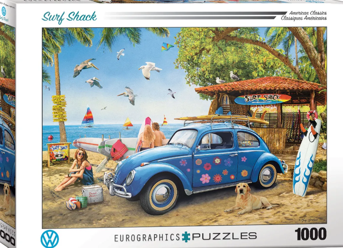 Eurographics – VW Beetle Surf Shack 1000 Piece Puzzle