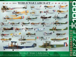 Eurographics – World War I Aircraft 1000 Piece Puzzle
