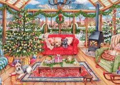 Falcon de Luxe – Christmas Conservatory 1000 Piece Puzzle