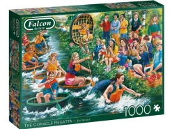 Falcon de Luxe – The Coracle Regatta 1000 Piece Puzzle