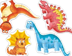 Frank – Dinosaurs Shaped Set of 4 Puzzles