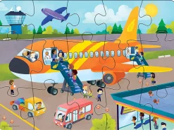 Frank – Floor Puzzle – Aeroplane 15 Giant Piece Puzzle