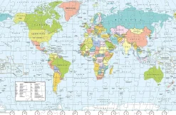 Frank – World Map 108 Piece Puzzle