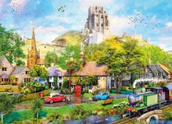 Gibsons – Below Corfe Castle 1000 Piece Puzzle