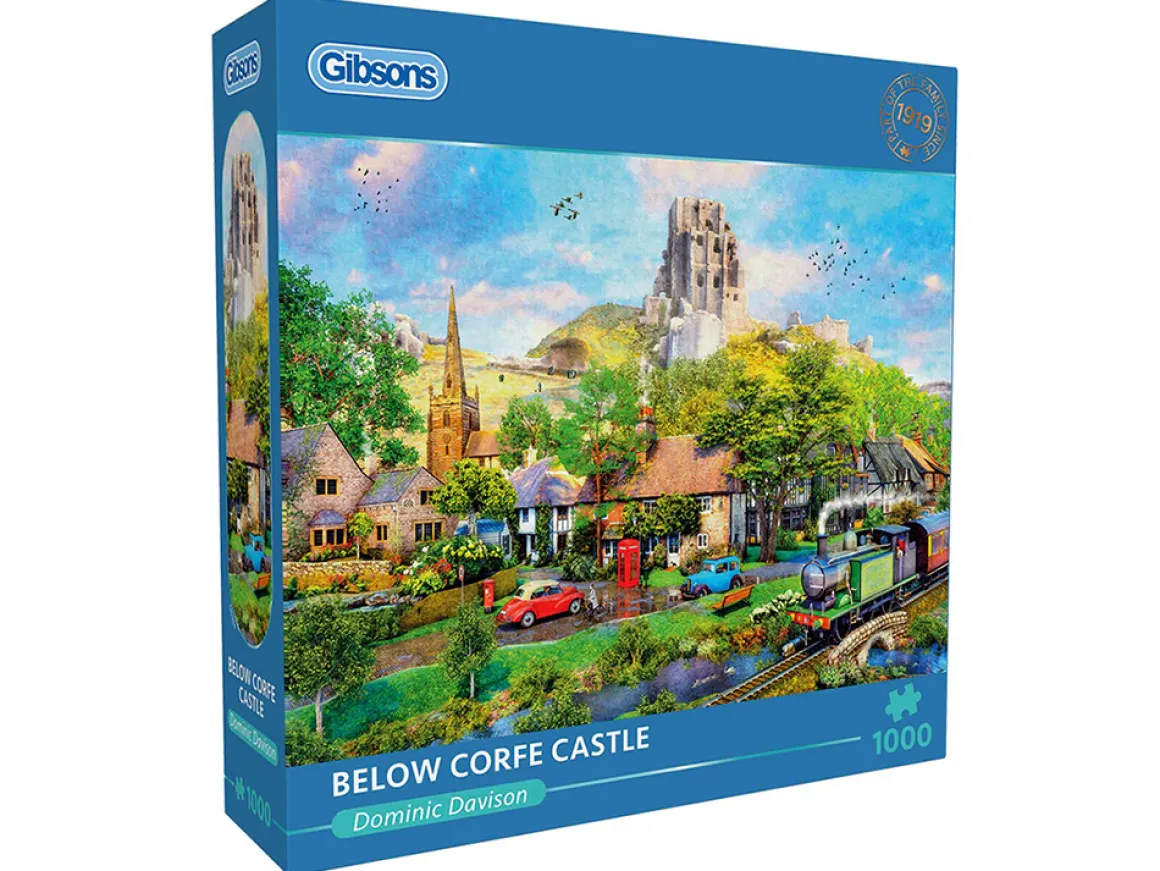 Gibsons – Below Corfe Castle 1000 Piece Puzzle