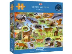 Gibsons – British Wildlife 500 Piece Puzzle