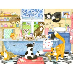 Gibsons – Catastrophe Cottage 4 X 500 Piece Puzzle
