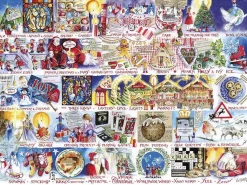 Gibsons –  Christmas Alphabet 1000 Piece Puzzle