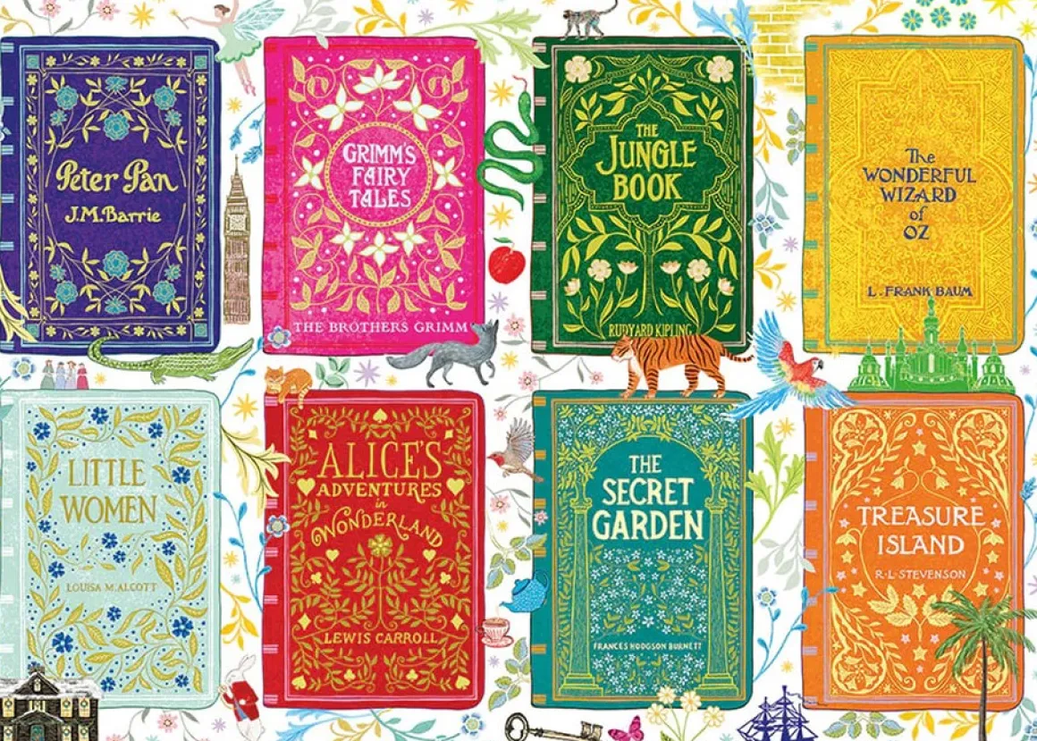 Gibsons – Classic Book Covers 1000 Piece Puzzle