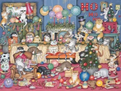 Gibsons –  Feline Festivities 1000 Piece Puzzle