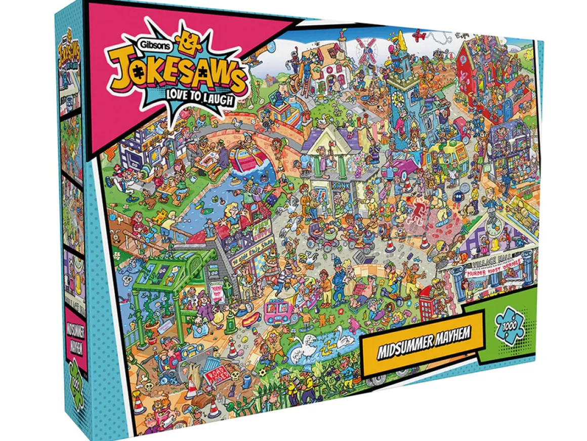 Gibsons – Jokesaws Midsummer Mayhem 1000 Piece Puzzle