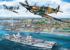 Gibsons – Portsmouth Flypast 1000 Piece Puzzle
