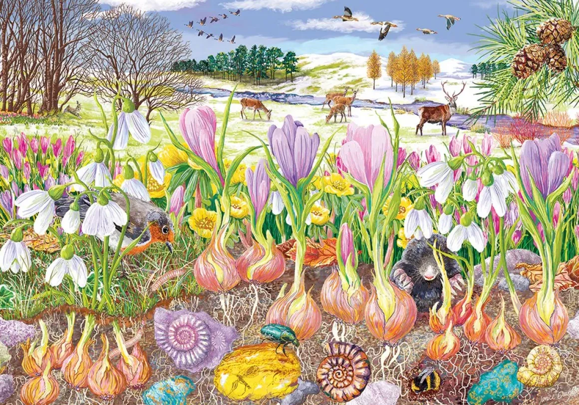 Gibsons – Roots & Shoots 4 X 500 Piece Puzzle