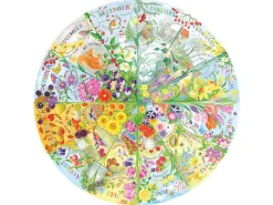 Gibsons – Year in the Garden Circular 500 Piece Puzzle