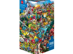 Heye – Berman – Go Camping 2000 Piece Puzzle