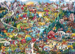 Heye – Berman – Go Camping 2000 Piece Puzzle