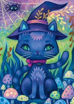 Heye – Dreaming Witch Cat 1000 Piece Puzzle