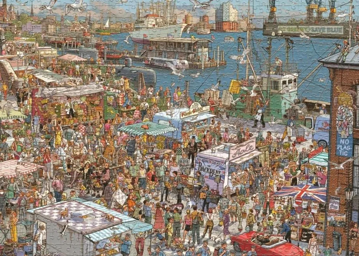 Heye – Fresh Fish 2000 Piece Puzzle