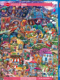 Heye – Happytown, Good Evening 1000 Piece Puzzle
