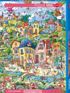 Heye – Happytown, Good Morning 1000 Piece Puzzle