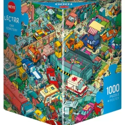 Heye – Lectre, Car Cemetery 1000 Piece Puzzle