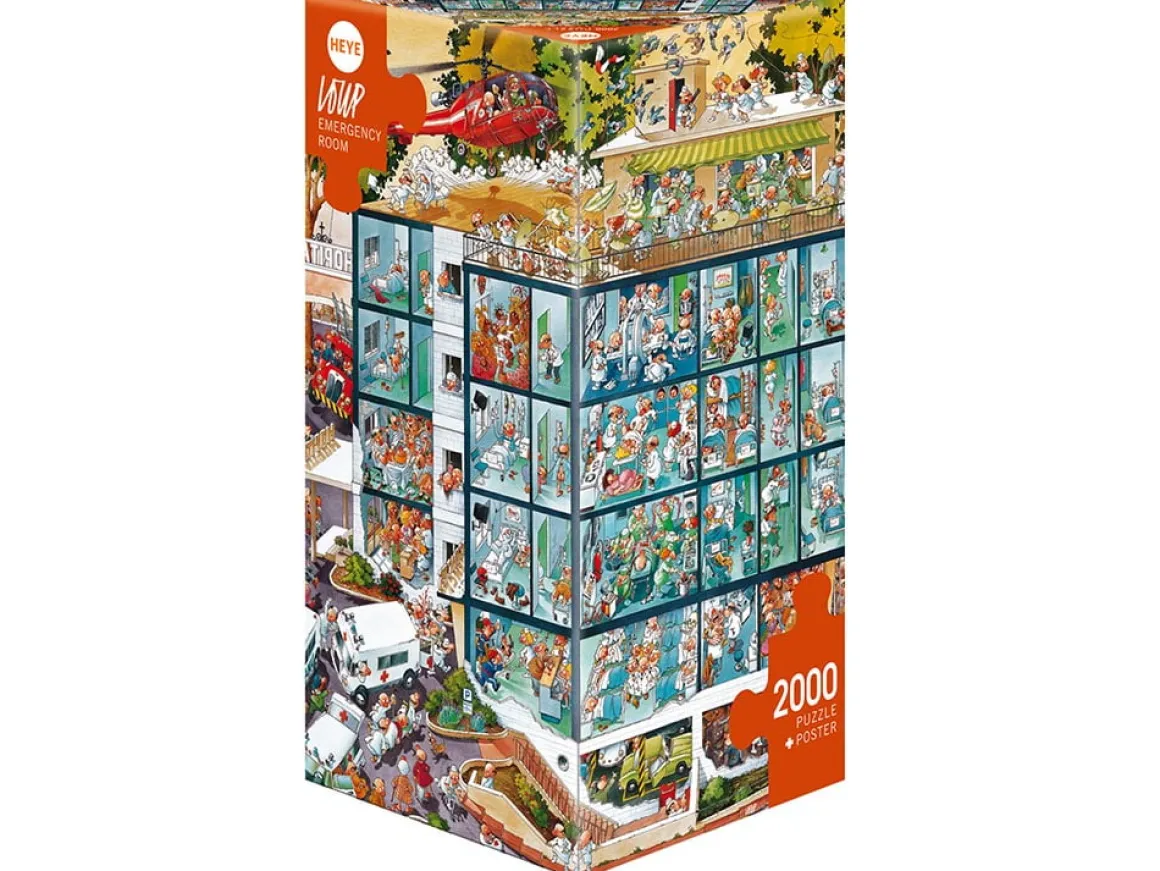 Heye – Loup Emergency Room 2000 Piece Puzzle
