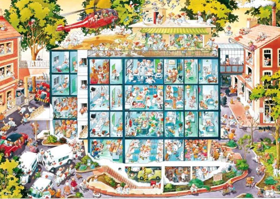 Heye – Loup Emergency Room 2000 Piece Puzzle